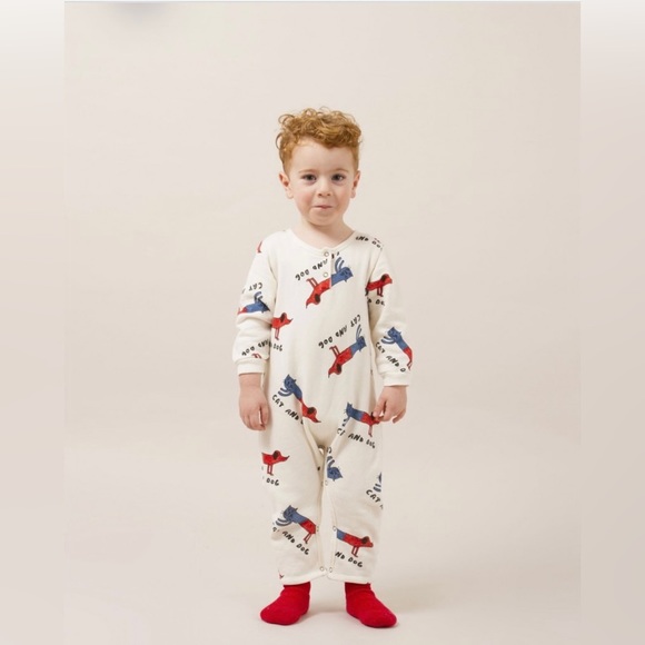Bobo Choses Other - Bobo Choses Cats and Dogs Playsuit (6-12 mos)